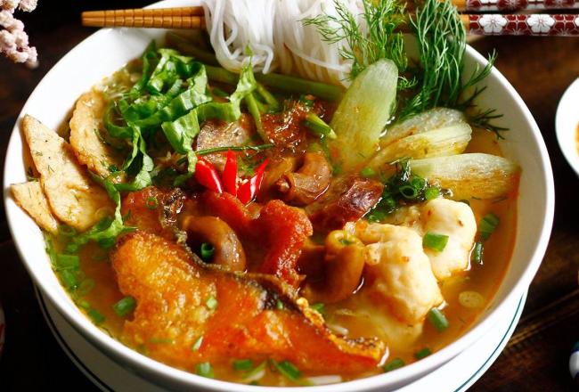 Bún cá cay Hải Phòng